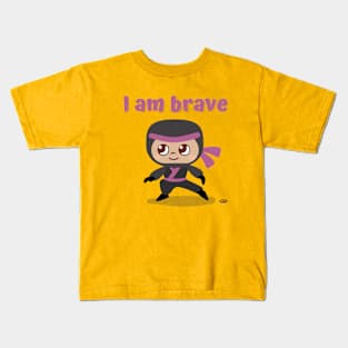 I Am Brave Kids T-Shirt